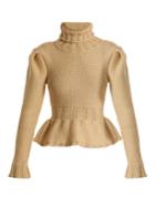 Lemaire Roll-neck Chunky Wool-knit Sweater