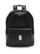 Matchesfashion.com Dunhill - Belgrave Grained-leather Backpack - Mens - Black