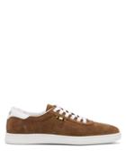 Matchesfashion.com Aprix - Low Top Suede Trainers - Mens - Brown Multi