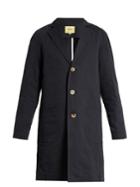 De Bonne Facture Notch-lapel Japanese-cotton Coat