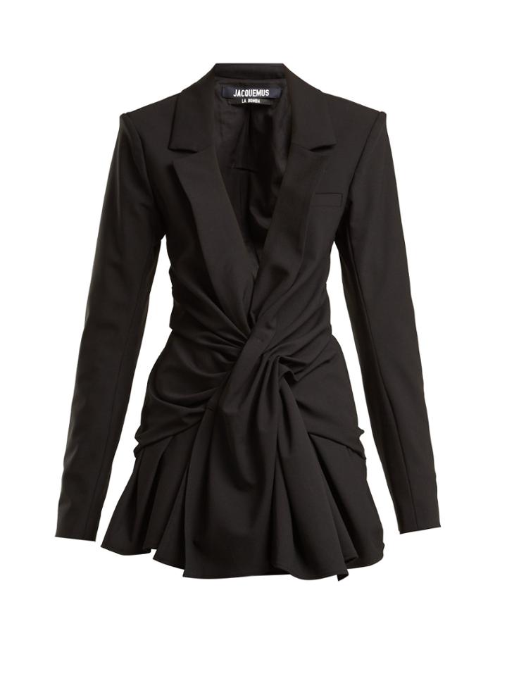 Jacquemus Rafeal Ruched Fitted-jacket