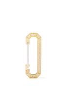 Era - New York Diamond & 18kt Gold Single Earring - Womens - Yellow Gold