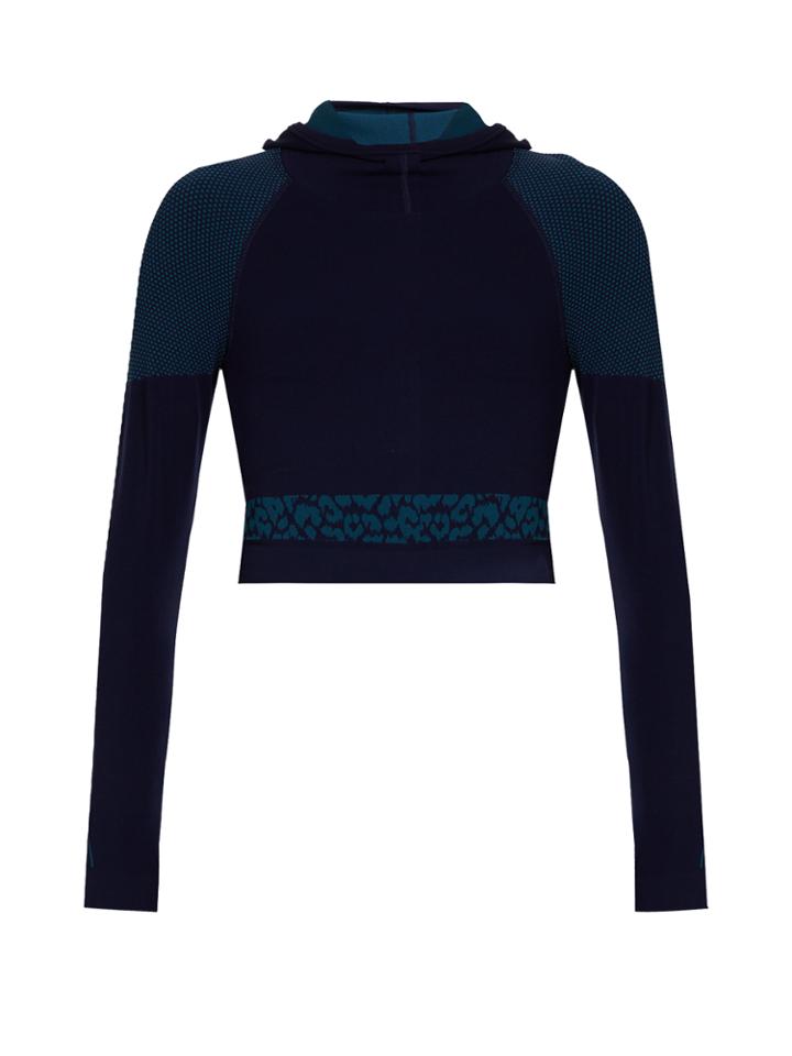 Laain Emma Hooded Cropped Performance Top