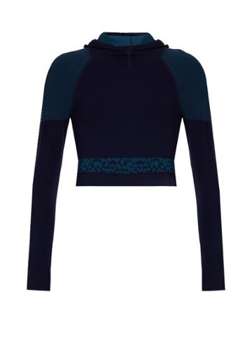 Laain Emma Hooded Cropped Performance Top