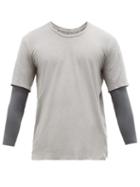 Matchesfashion.com Jacques - Compression Lined T Shirt - Mens - Grey Multi