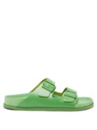 Matchesfashion.com Birkenstock 1774 - Arizona Leather Sandals - Mens - Green