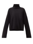 Matchesfashion.com La Collection - Alicia Cashmere Roll-neck Sweater - Womens - Black