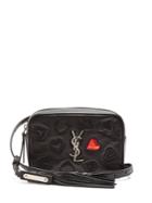 Saint Laurent Sac Heart-embellished Leather Belt-bag