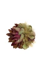 Matchesfashion.com Philippa Craddock - Dahlia, Hydrangea And Dandelion Flower Brooch - Womens - Purple