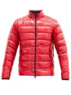 Matchesfashion.com Moncler - Agar Quilted Down Jacket - Mens - Red
