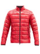 Matchesfashion.com Moncler - Agar Quilted Down Jacket - Mens - Red