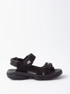 Balenciaga - Tourist Velcro Sandals - Womens - Black