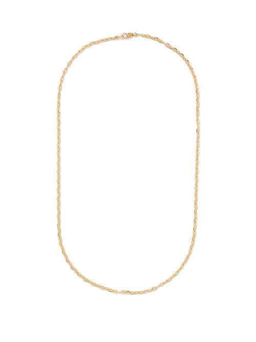 Tom Wood - Anchor-chain 9kt Gold-plated Necklace - Mens - Gold