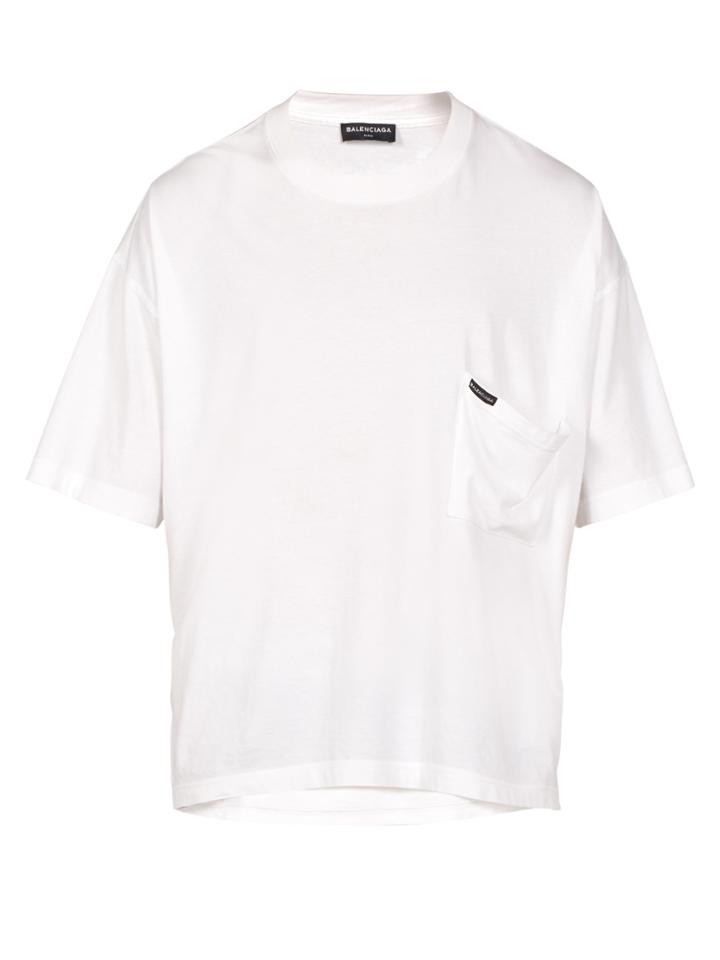 Balenciaga Oversized Crew-neck T-shirt
