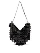 Matchesfashion.com Paco Rabanne - Sparkle 1969 Small Sequinned Shoulder Bag - Womens - Black