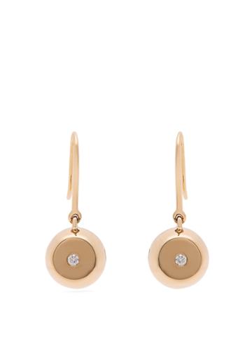 Aurélie Bidermann Fine Jewellery 18kt Gold & Diamond Drop Earrings