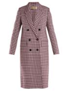 Burberry Double Breasted Checked Coat