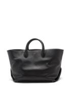 Ladies Bags Khaite - Amelia Medium Leather Tote Bag - Womens - Black