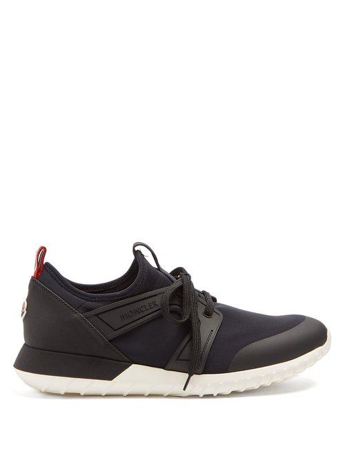 Matchesfashion.com Moncler - Meline Neoprene Low Top Trainers - Womens - Black