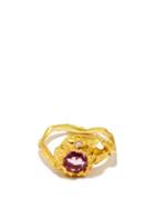 Elhanati - Sun Sapphire & 18kt Gold Ring - Womens - Yellow Gold