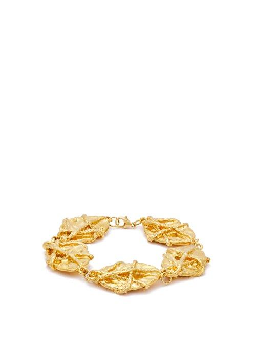 Matchesfashion.com Alighieri - Museum Of Memories Gold Plated Bracelet - Womens - Gold