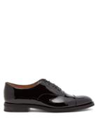 Matchesfashion.com Church's - Consul Patent Leather Oxford Shoes - Womens - Black