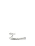 Matchesfashion.com Katkim - Mono Diamond & 18kt Gold Right Single Earring - Womens - White Gold