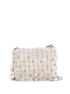 Paco Rabanne Sequin And Bell-embellished Leather Bag