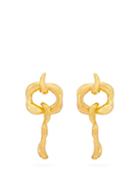 Matchesfashion.com Sophia Kokosalaki - Hook Pendulum Sculptural Drop Earrings - Womens - Gold