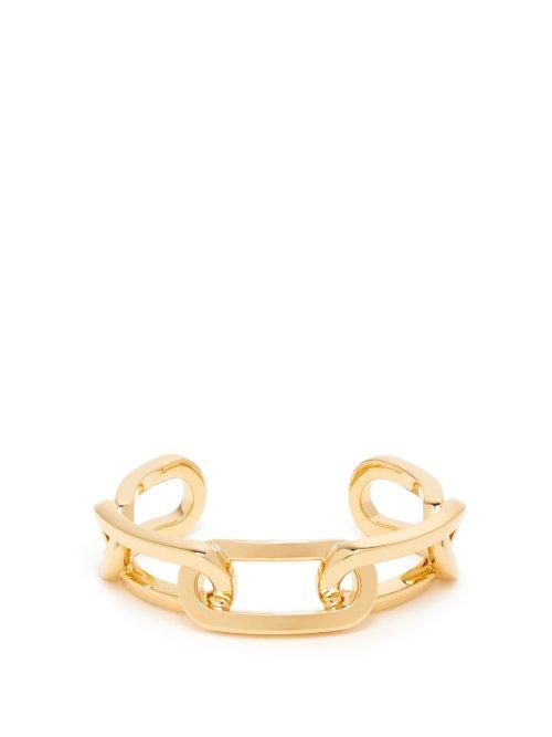 Matchesfashion.com Burberry - Chain Link Cuff - Womens - Gold