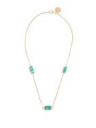 Matchesfashion.com Jade Jagger - Diamond, Emerald & 18kt Gold Necklace - Womens - Emerald