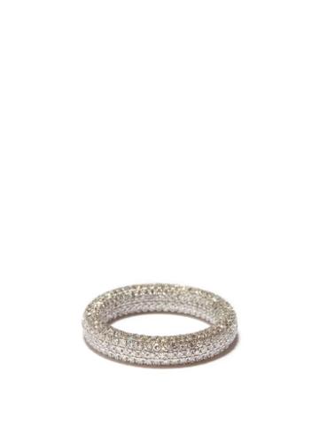 Ladies Fine Jewellery Shay - Diamond & 18kt White-gold Ring - Womens - White Gold