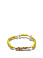 Ladies Jewellery By Alona - Waves Gold-plated Bead Bracelet - Womens - Yellow