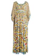 Dolce & Gabbana Majolica-print Silk Kaftan