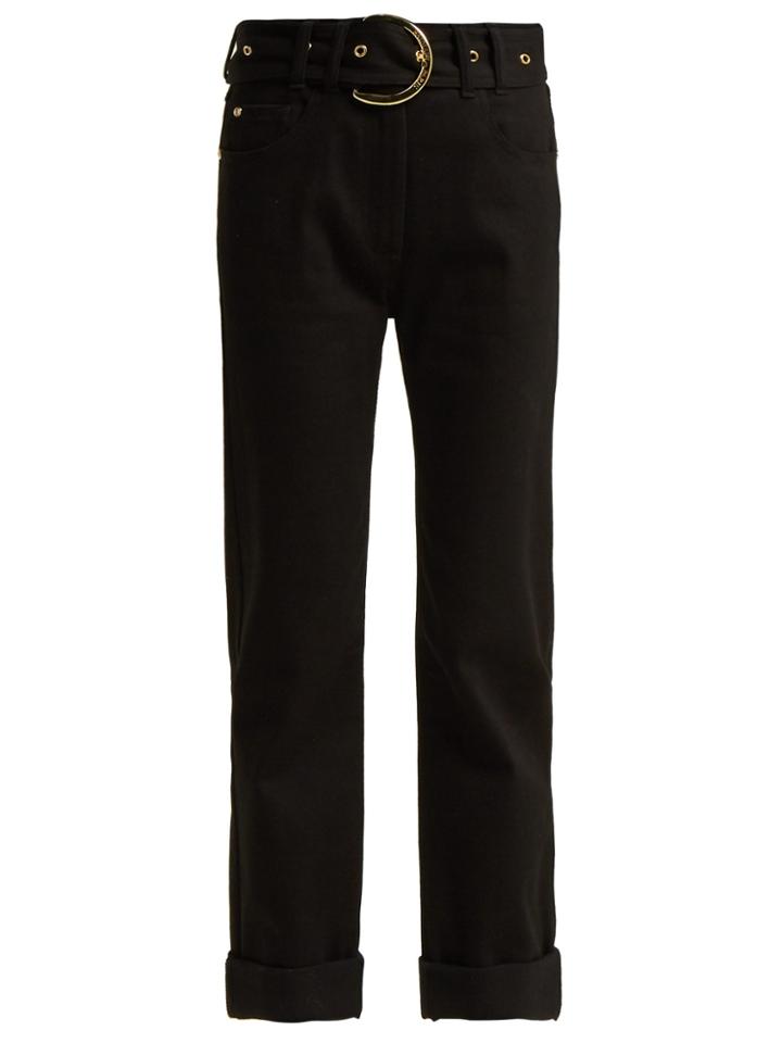 Balmain Mid-rise Straight-leg Jeans