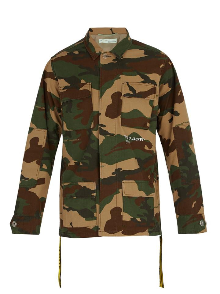 Off-white Camouflage Field Jacket