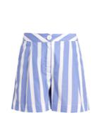 Thierry Colson Mach Striped Cotton-poplin Shorts