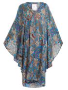 Etro Abstract Paisley-print Crepon Kaftan
