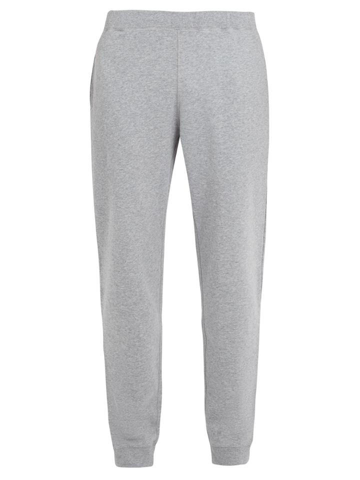 Sunspel Elasticated-waist Cotton-jersey Track Pants
