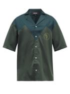Ahluwalia - Robyn Organic Cotton Poplin Shirt - Mens - Green