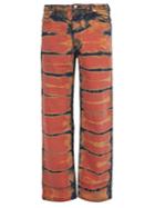 Eckhaus Latta Shibori-dyed Jeans