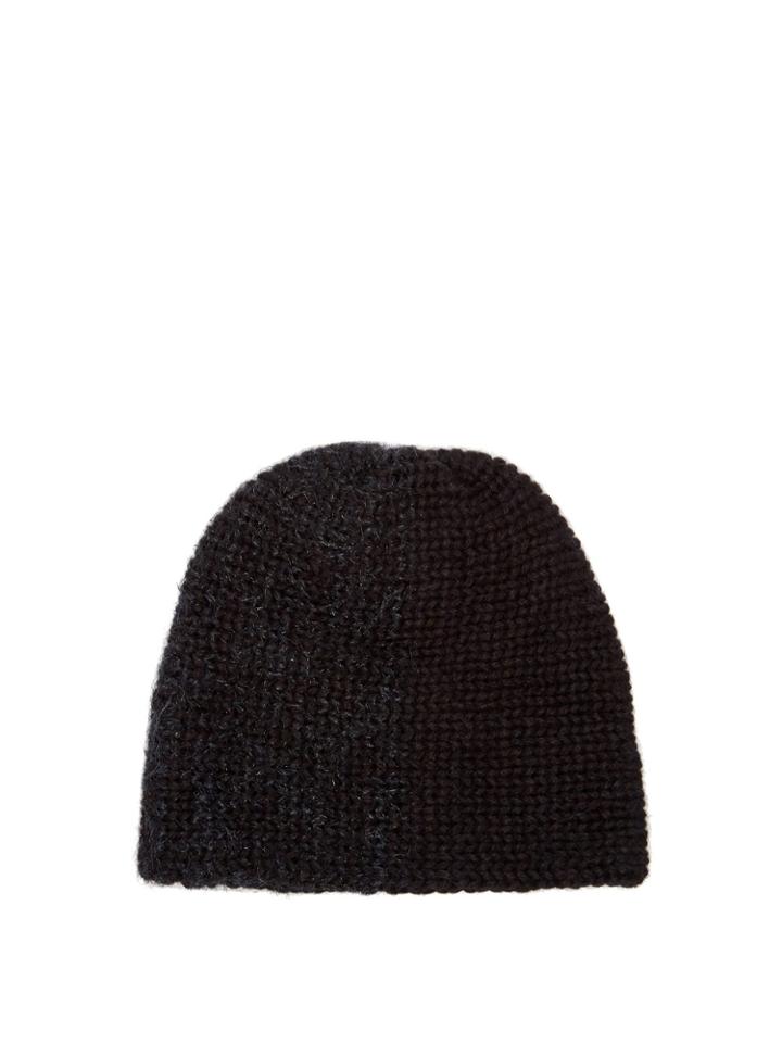 Reinhard Plank Hats Bi-colour Wool Beanie
