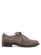 Jimmy Choo Reeve Studded Suede Brogues