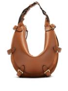 Matchesfashion.com Altuzarra - Play Small Buckled Leather And Suede Bag - Womens - Tan
