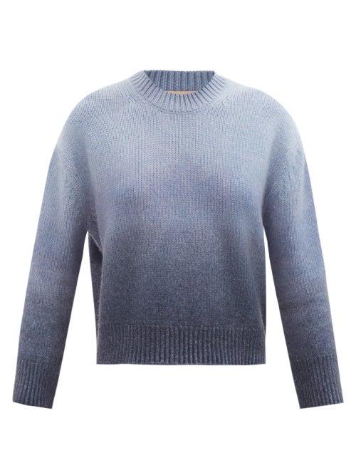 Ladies Rtw Brock Collection - T-swami Dip-dyed Cashmere Sweater - Womens - Blue