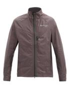 Matchesfashion.com Klttermusen - Ansur Logo-print Cotton-ripstop Hooded Jacket - Mens - Red