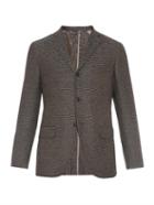 Ermenegildo Zegna Firenze Single-breasted Tweed Blazer