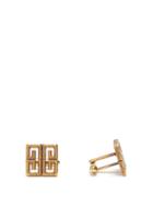 Matchesfashion.com Givenchy - 4g Logo Cufflinks - Mens - Gold