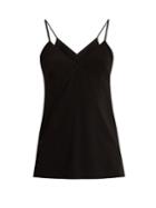 Norma Kamali V-neck Jersey Tank Top