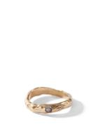 Matchesfashion.com Anita Berisha - June Birthstone & 14kt Gold-plated Ring - Womens - Purple